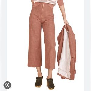 Veronica Beard Jiva Pants, Rust, 8 NWT!